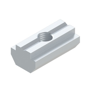 Écrou coulissant Ant FactorySlider M4 à M24, tête hexagonale métrique, zingué, longueur 35 mm, hauteur 10 mm, pour applications sur mesure - Product Image 4