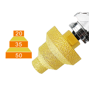 Broca Cónica <span class=keywords><strong>Multicapa</strong></span> Emery <span class=keywords><strong>para</strong></span> Placas de Roca, Azulejos de Cerámica, Mármol, Piedra, Amoladora Angular, Recorte de Orificios, Biselado - Product Image 4