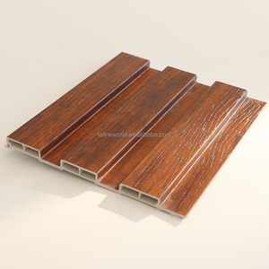 Rejilla de Madera y Plástico Ecológica, Libre de Formaldehído, Diseño Moderno, Impermeable, para Renovación de Casas Antiguas, Entrada de Sala de Estar - Product Image 1
