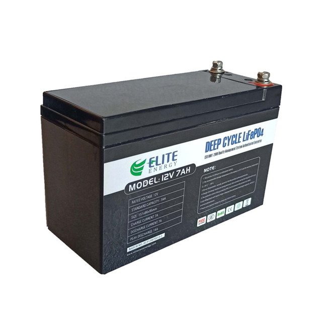 12V 5Ah/6Ah/7Ah/10Ah/12Ah/15Ah/20Ah Deep Cycle LiFePO4 Lithium Iron Battery UPS/ Solar Battery Li-ion Battery Pack