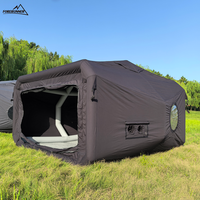 Installation rapide Tente de camping Black Air Space Capsule Design Tente de pique-nique Abri instantané extérieur pour pique-nique et aventure