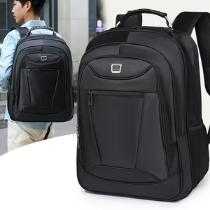 Sac à dos pour ordinateur portable unisexe, motif géométrique, imperméable, antivol, avec fermeture éclair, sangle rétractable, 20-39L, directement de l'usine - Product Image 3