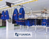 Système intelligent de gestion des uniformes avec reconnaissance RFID, empreintes digitales et faciale, convoyeur automatique d'uniformes pour l'hôtellerie
