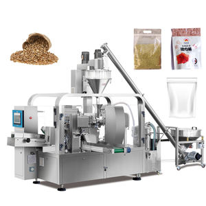 Automatic Rotary Premade Bag Strawberry 100G 200G 400G <b>Vegetable</b> Broth Soup Powder Automatic Filling Stan - Product Image 1