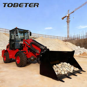 TOBETER H380T Mini chargeurs télescopiques diesel compacts 4x4 à chargement rapide pour empilage et transport de pots de fleurs de pépinière - Product Image 2