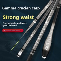 Bofish King Japón Material de carbono importado Gamma Carp Crucian Carp Handheld Ultra-ligero Ultra-fino Ultra-duro 59g caña de pescar