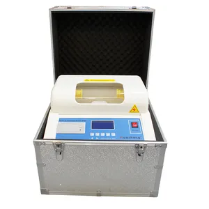 Huazheng Electric Insulating oil measuring tool dielectric strength analyzer 80 kV transformer oil bdv tester