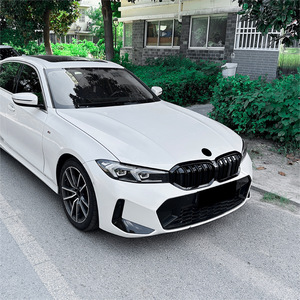 บีเอ็มดับเบิลยู ซีรีส์ 3 รุ่น G20 G21 G28 LCI ปี 2023 พลัส ชุดแต่งกระจังหน้าแบบ Shadow Edition ลายเส้นคู่ คิ้วคู่ สีดำล้วน ไม่มีไฟ  สำหรับดัดแปลงกันชน - Product Image 1