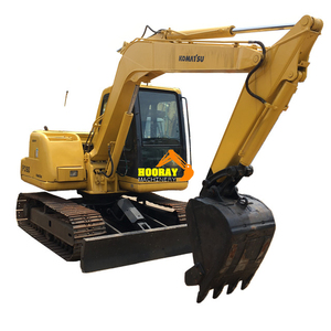 Excavadora Usada Komatsu PC70-8 de 7 Toneladas Fabricada en Japón, Miniexcavadora Komatsu PC60 de 6 Toneladas en Shanghái con Pocas Horas de Trabajo - Product Image 1