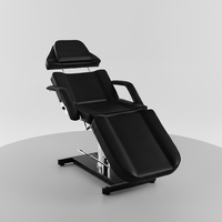 Table de massage pliable et réglable haut de gamme, moderne, de luxe, ergonomique, pour spa, soins du visage, tatouage, salon, traitement, salon de beauté, salle de classe