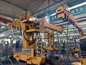 Bras de grue montés sur véhicule personnalisés (bras pliable, bras droit) (commande à distance en option, différents types de crochets) - Product Image 4