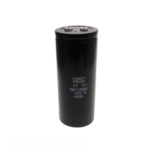 Condensateur de montage sur châssis Original 12000 uF CAP ALUM 12000UF 20% 450V SCREW E37L451CPN123MFM9M - Product Image 1