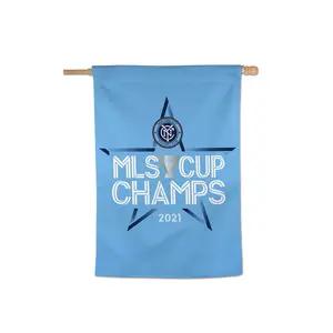 Toptan eğlenceli dolapları oyuncak-New York City FC 2021 MLS kupası şampiyonlar soyunma odası 3 'x 5 'Deluxe tek taraflı bayrak