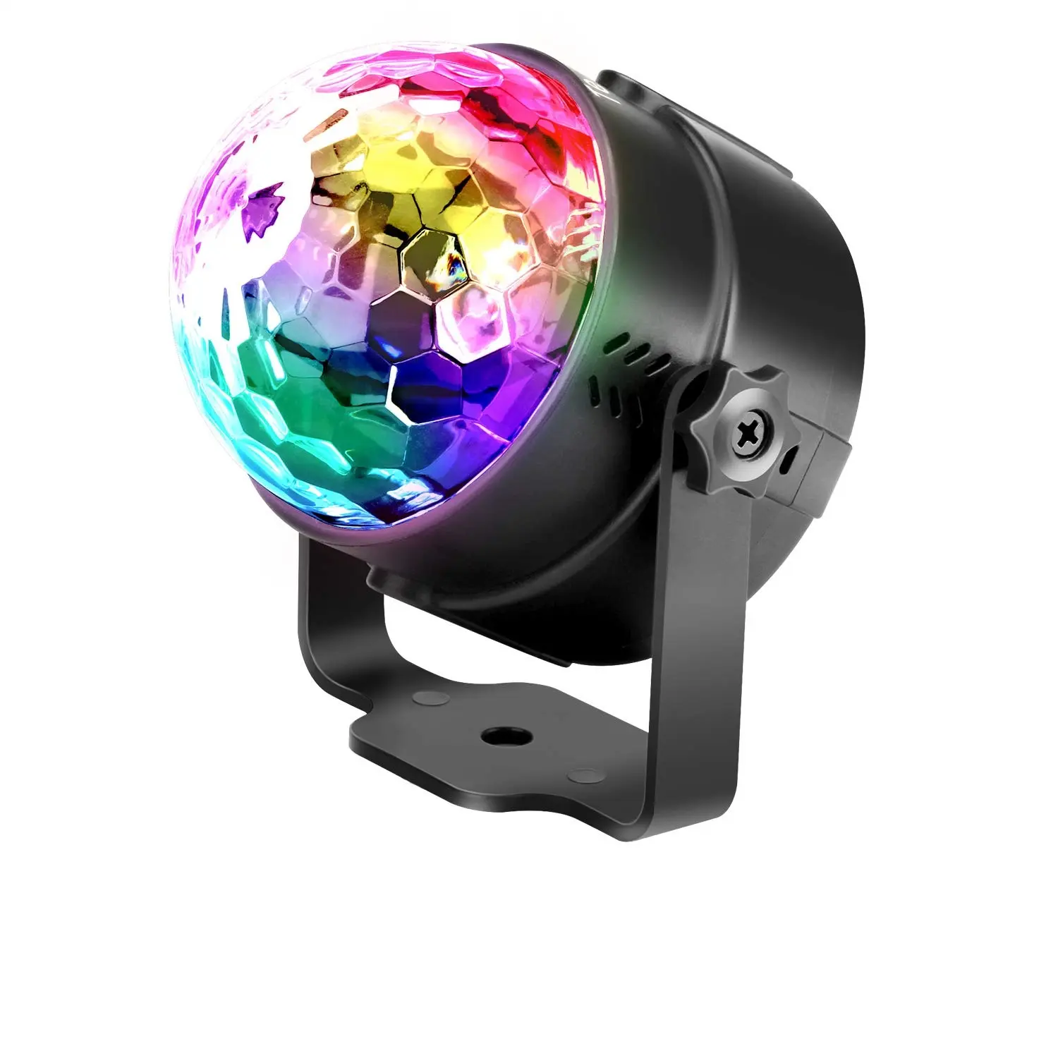 ディスコボールライト音楽DJ照明マジック回転LEDステージライト誕生日パーティーパブ屋内装飾