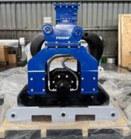 Compacteur vibrant hydraulique FVC04P avec moteur pour excavatrices de 7 à 10 tonnes
