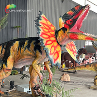 Modèle de crocodile artificiel électronique avec matériaux en métal et silicone pour expositions intérieures/extérieures