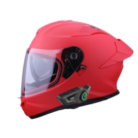 Casque de moto Crown C10 BT 5. 3 sans fil avec batterie haute capacité de 1000Mah