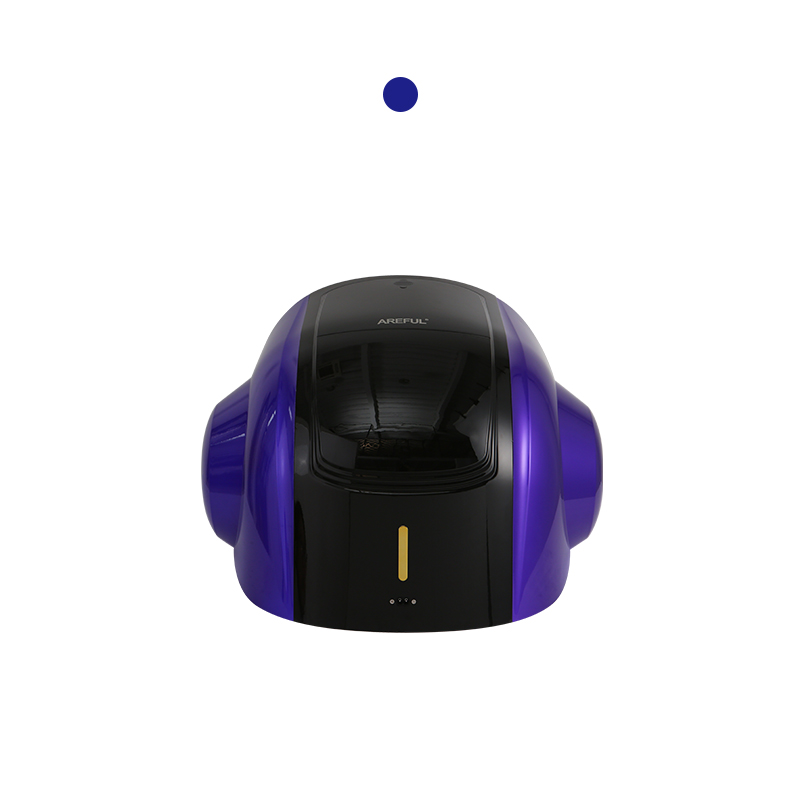 Purple & black
