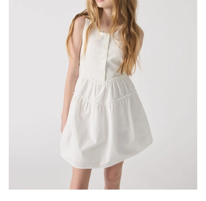 Vestido de Verano para Niñas, Inspirado en las Tendencias, Hecho de Algodón Suave con Estilo Decorativo para una Moda Enfocada en la Comodidad - Product Image 3