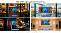 Enseigne néon LED multicolore personnalisable avec télécommande pour hôtels, centres commerciaux, parcs – Étanche – Décoration publicitaire