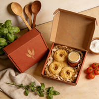Échantillon gratuit Boîte à pâtisserie personnalisée pour croissants Boîte à biscuits au chocolat en papier kraft Boîte à dessert Emballage de traiteur Plateau de fromages