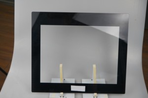 Tùy chỉnh màu đen trắng cảm ứng Tempered Glass Panels Màn hình in cho điện phòng tập thể dục nhà bếp khách sạn trang trí bức tường rèm - Product Image 2