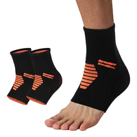 SHIWEI-3087 # Manchon de compression élastique en tricot pour la cheville, respirant et anti-entorse
