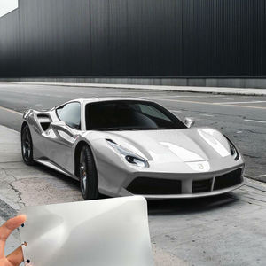 Internet Famous Zha Grey PET Cambio de color Envoltura mate completa para la decoración del cuerpo del automóvil Protección con privacidad y antiarañazos - Product Image 1