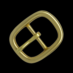 Carosung Großhandel Massiv Messing Runde Pin Schnallen in 25mm Custom Gold Classic Schnalle Lock Gürtel für Männer - Product Image 2