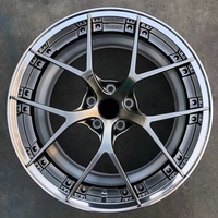 168 Ruedas Forjadas de Aleación 6061-t6 de Dos Piezas Personalizadas 5x98 5x110 5x112 5x130 para Alfa Romeo Mercedes C63 E63 S63 Audi de 18 19 20 Pulgadas