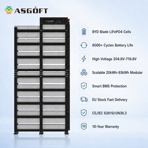 Baterías de Litio Industriales y Comerciales Powergo de 200Kwh, 100KWh y 50Kwh, Contenedor de Baterías Lifepo4 de Alto Voltaje para Almacenamiento de Energía Solar - Product Image 3
