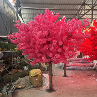 Pohon Sakura Buatan Skala Besar, Pohon Harapan, Dekorasi Lanskap, Pohon Buatan, Pohon Sakura Fiberglass