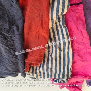 Trapos de Limpieza Industriales 100% Algodón, Trapos de Camisetas de Colores, Trapos de Residuos de Algodón, Trapos para Limpieza Industrial - Product Image 4