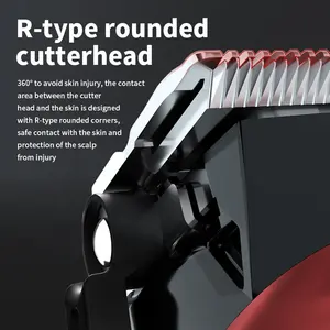 WAIKIL Tondeuse à cheveux personnalisée en gros tondeuse à cheveux électrique professionnelle pour barbier rechargeable par USB meilleure machine à raser pour hommes