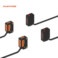 Capteur photoélectrique économique du fabricant Huayifeng PNP 12 ~ 24V DC IR LED pour la détection à longue distance