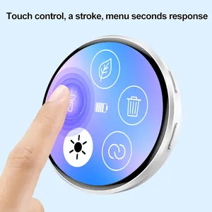 Open Hardware Pin Digital 1.85 Inch HD <b>Touch</b> Screen Bluetooth Rechargeable Open Source Open API DIY Program AI Pendant Digital - Product Image 1