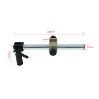 Multi-Axis Adjustable Metal Arm Support for Binocular Stereo Microscope Table Stand Part Holder
