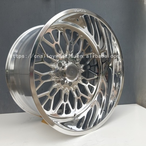 Jantes forgées à rebord profond 26x14 28x16 30x16 polies miroir, déport -<span class=keywords><strong>76</strong></span> -101, sur mesure pour le <span class=keywords><strong>Nord</strong></span> - Product Image 4