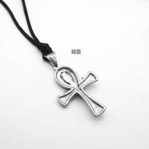 Collar con Colgante de Cruz Ankh 2026 para Hombre, Antideslustre, Impermeable, Acero Inoxidable 316, Joyería Cristiana Moderna, Regalo de Moda al por Mayor - Product Image 6