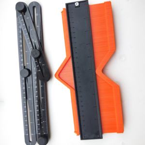 2021 2 piezas contorno de la duplicación 5 "y 10" perfil herramienta forma herramientas de medición para esquinas y contorneado - Product Image 1