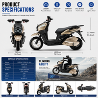 Advanced Electric Scooter Tourer Powerful Efficient Robust Heavy Strong Electric Bicycle