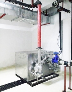 Pompe de macération des eaux usées sanitaires commerciales TianJian TJWT4, ultra haute pression, 380V 60Hz, moteur multi-étages, OEM 304 TianJian TJWT4 Com - Product Image 1