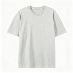 เสื้อยืดคอกลมทรงปกติ ยูนิเซ็กซ์ ผ้าฝ้าย 100% 220gsm พิมพ์ลายสกรีน สำหรับแฟชั่นสไตล์ลำลอง (Private Label) - Product Image 2