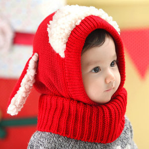 M1117 Gorro y Bufanda de Invierno para Bebés, Niños y Niñas, Nuevo Modelo, Conjunto de Gorro y Bufanda Tejidos <span class=keywords><strong>a</strong></span> Crochet - Product Image 3