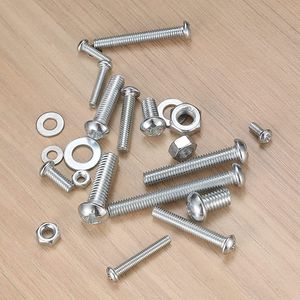 Carbon Steel Phillips Pan Head Screws Nuts Washers M3 M4 M5 M6 1080pcs <b>Set</b> Standard Grade A Hand Tool Kit - Product Image 3