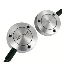 Capteur de force miniature à bouton rond MLC204E25 pour robot, cellule de pesée 100 kg, précision 0,2 %, fixation par vis