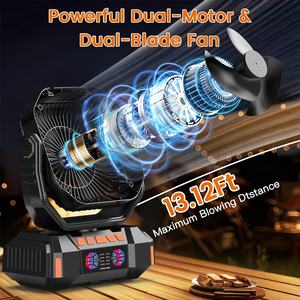Camping Fan 40000mAh Rechargeable Portable Tent LED <b>Light</b> 4-Speed Fast Charging Power Bank Electric Car Outdoor RV - Product Image 1