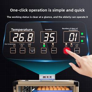 Промышленный инкубатор, полностью автоматический, большой, интеллектуальный, новый, 220 В, инкубатор для яиц, 98% скорость вылупления - Product Image 3