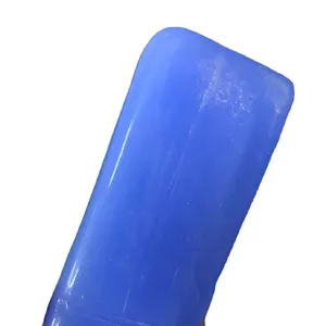 China Großhandel künstlicher Edelstein Schmuck rohstein Material blau Chalzedon Saphir