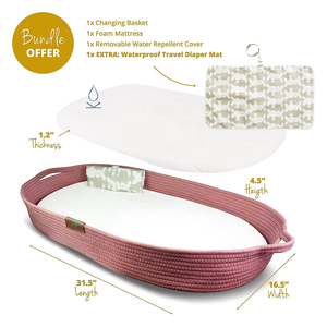 Barato plegable personalizado portátil suave popular cesta <span class=keywords><strong>de</strong></span> almacenamiento <span class=keywords><strong>de</strong></span> algodón verde tecnología avanzada bajo precio cesta <span class=keywords><strong>de</strong></span> lavandería para bebés - Product Image 4